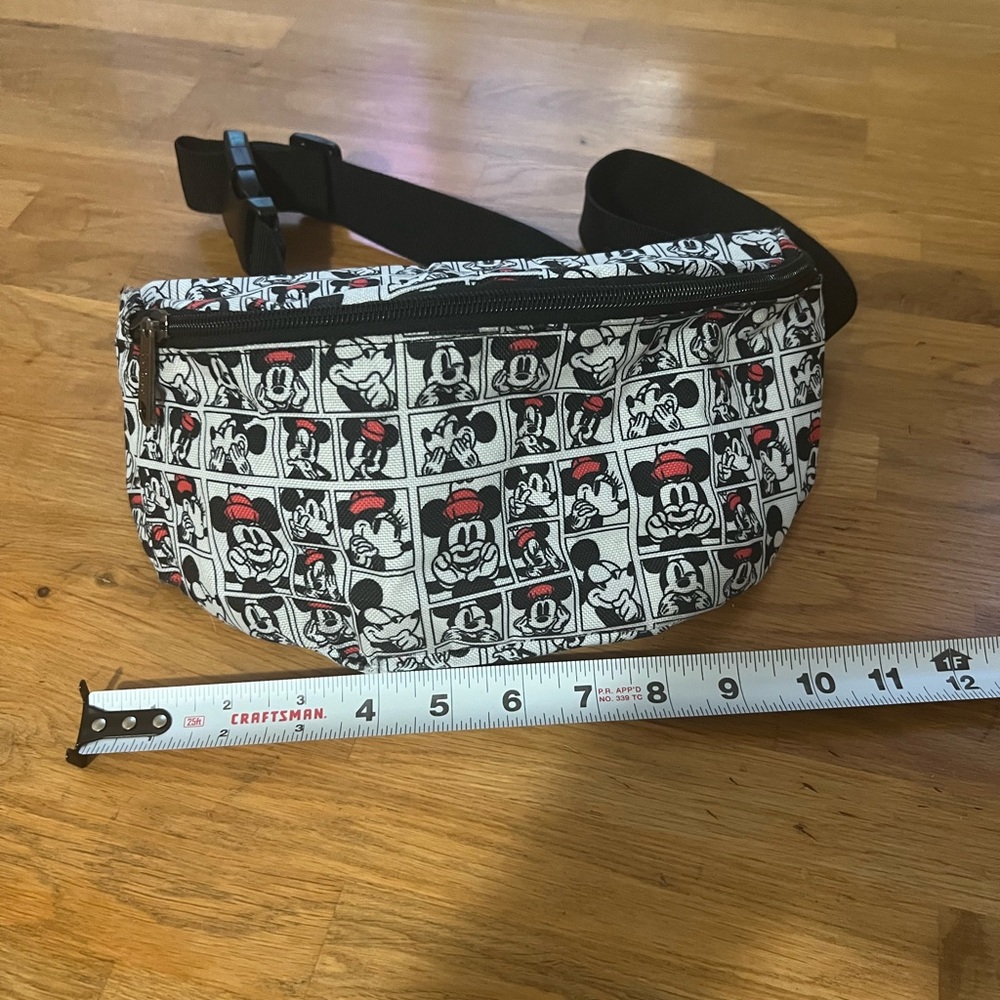Disney Mickey Mouse Checkered Belt Bag